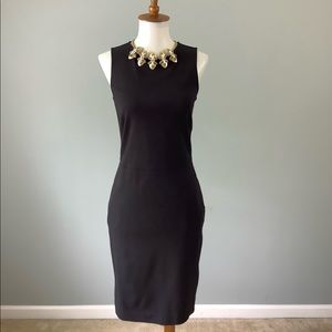 Banana Republic Sleeveless Black Sheath with Pockets Size 0